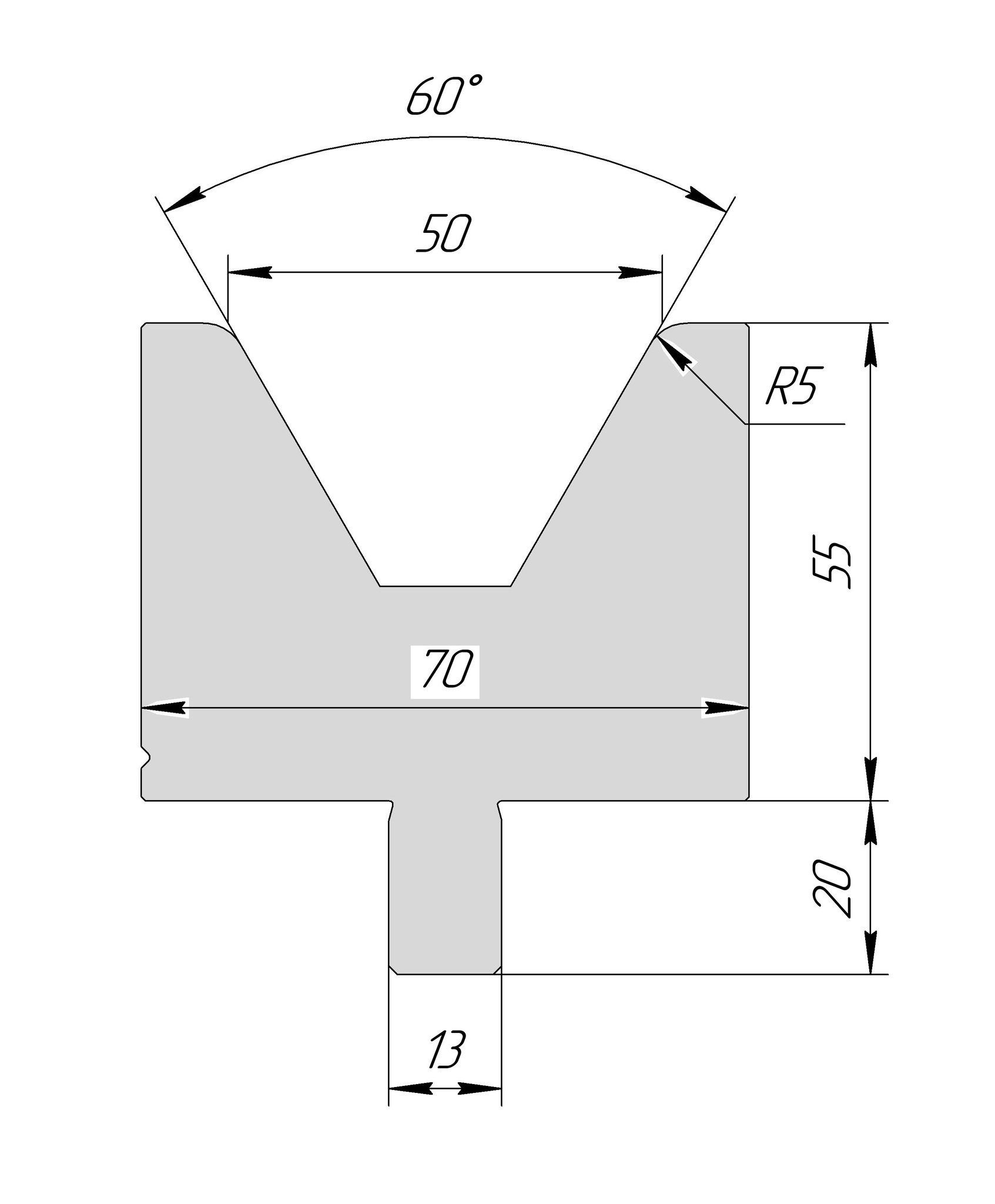 Матрица WM 3179 60° H55 V50