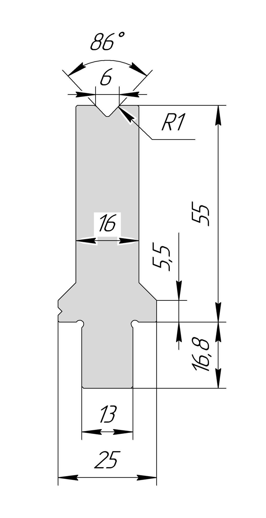 Матрица WM 3250 86° H55 V6