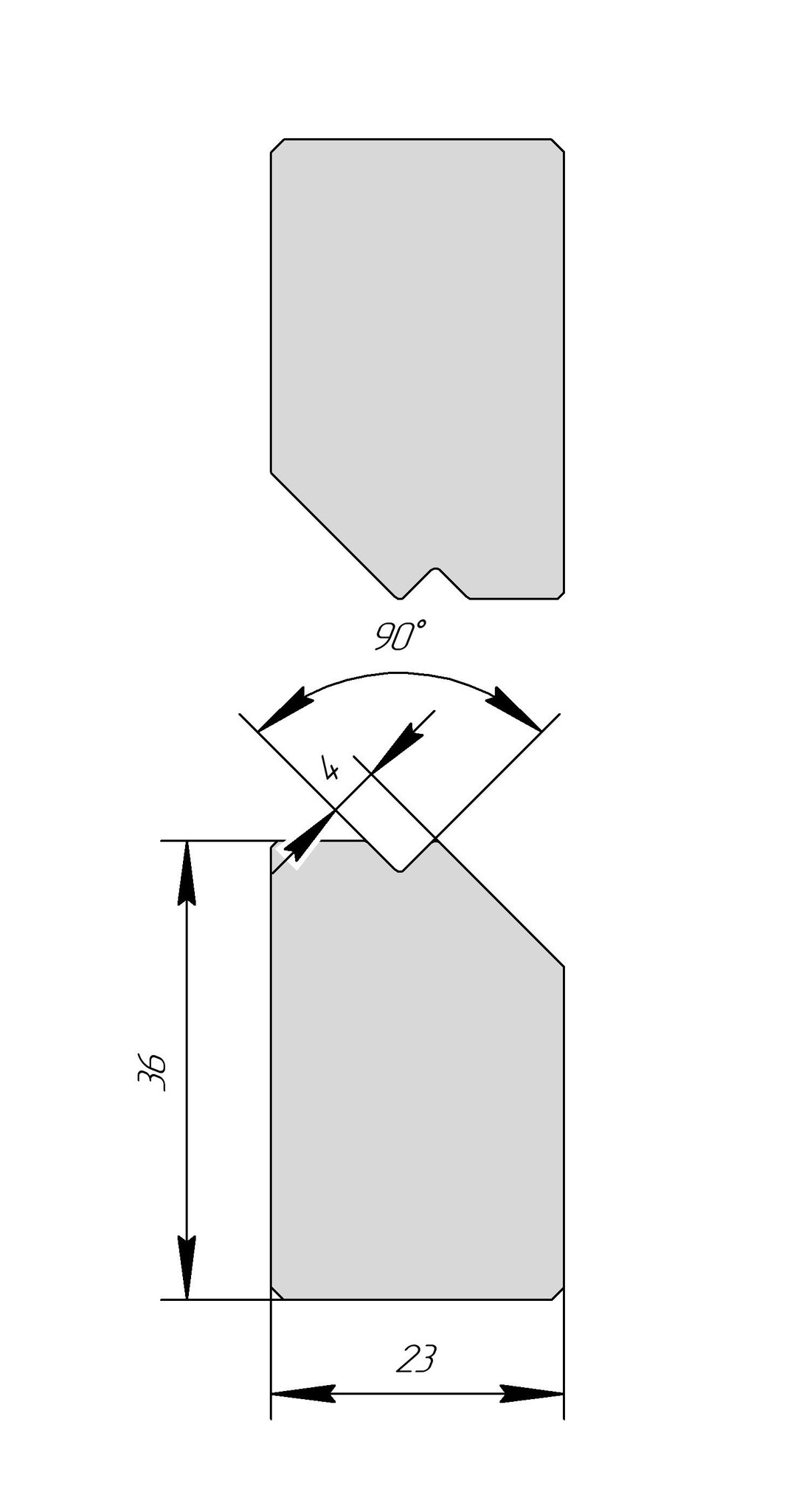 Z-вставки AZI 1136 90° Z4